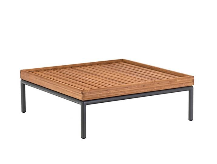 Kaffeetisch Level Houe braun, Designer Henrik Pedersen, 81x29x81 cm