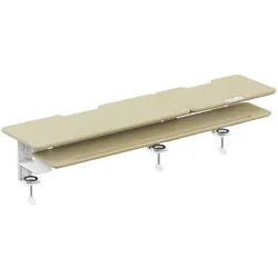 SpeaKa Professional SP-STB34-03 Aufsatz-Paneel Holz (hell), Monitor Zubehör