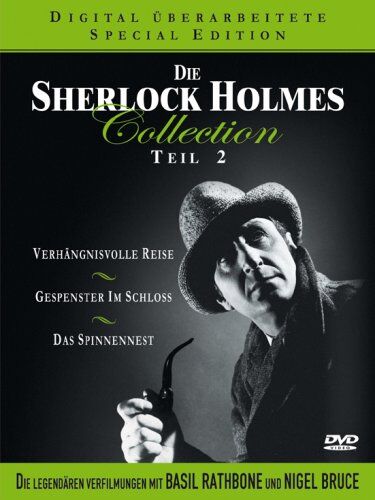 Basil Rathbone - Sherlock Holmes Collection - Teil 2 (3 DVDs) [Special Edition] - Preis vom 09.10.2026 07:28:09 h