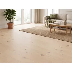 KAHRS Massivholzdielen, Seekiefer, 21x176 mm, Natur, weiß naturgeölt, mit Microfase Deckbreite 170 mm