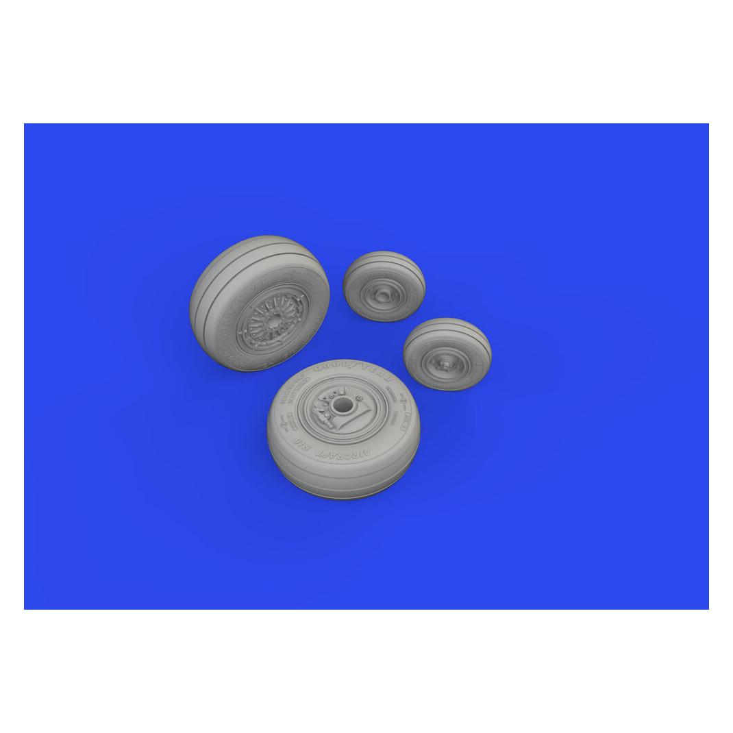 Eduard F-4E wheels 1/48 MENG (648882)