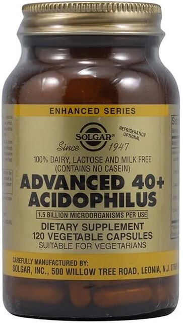 Solgar Advanced 40+ Acidophilus 120 Vcaps