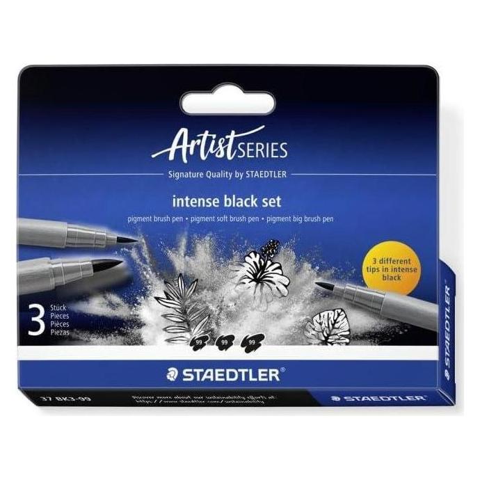 Staedtler Intense Black Set 3ST (3x) (37 BK3-99)