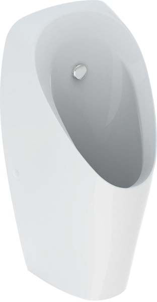 Urinoir Geberit 116140001 pour commande encastrée, blanc
