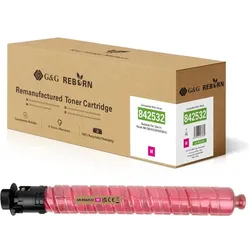 G&G, Toner, Reborn-Toner kompatibel mit Ricoh 842532 M