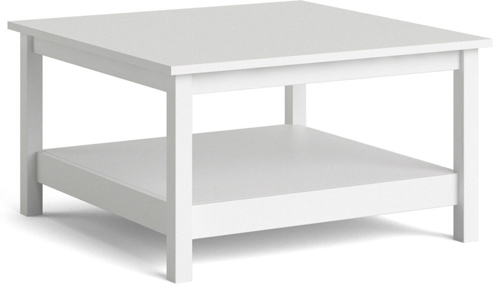 Ebern Designs Cynteria Four Leg Coffee Table with Storage White 45cm H X 81cm W X 205.74cm D