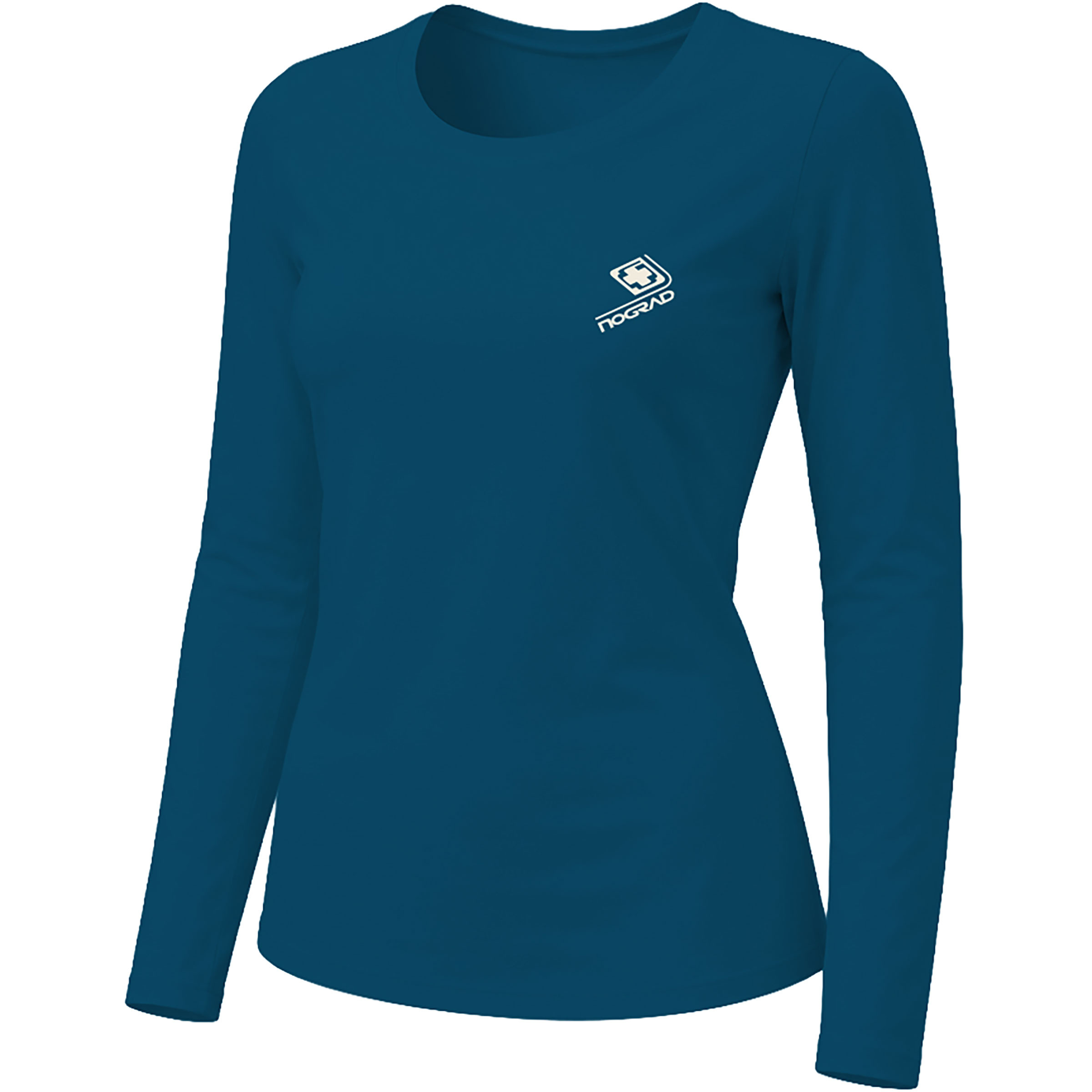 Nograd Edelweiss Damen Longsleeves blau Größe M Lifestyle | Bouldern Widerstandsfähig