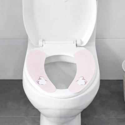 Universal Adhesive Toilet Seat Cushion Pad Waterproof Non Woven Gasket Cover For Hygienic Bathroom Protection Universal Adhesive Toilet Seat Cushion Pad Waterproof Non Woven Gasket Cover For Hygienic Bathroom Protection
