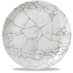 Churchill Studio Prints Kintsugi Agate Grey Teller Fl. Coup 26cm