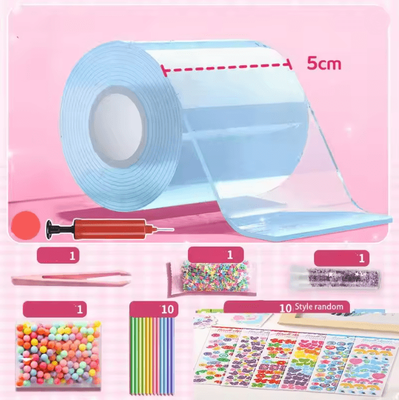 Inspire Essentials Nano Bubble Tape Stress Relief Toy Reusable Double Sided Nano Glue Set d