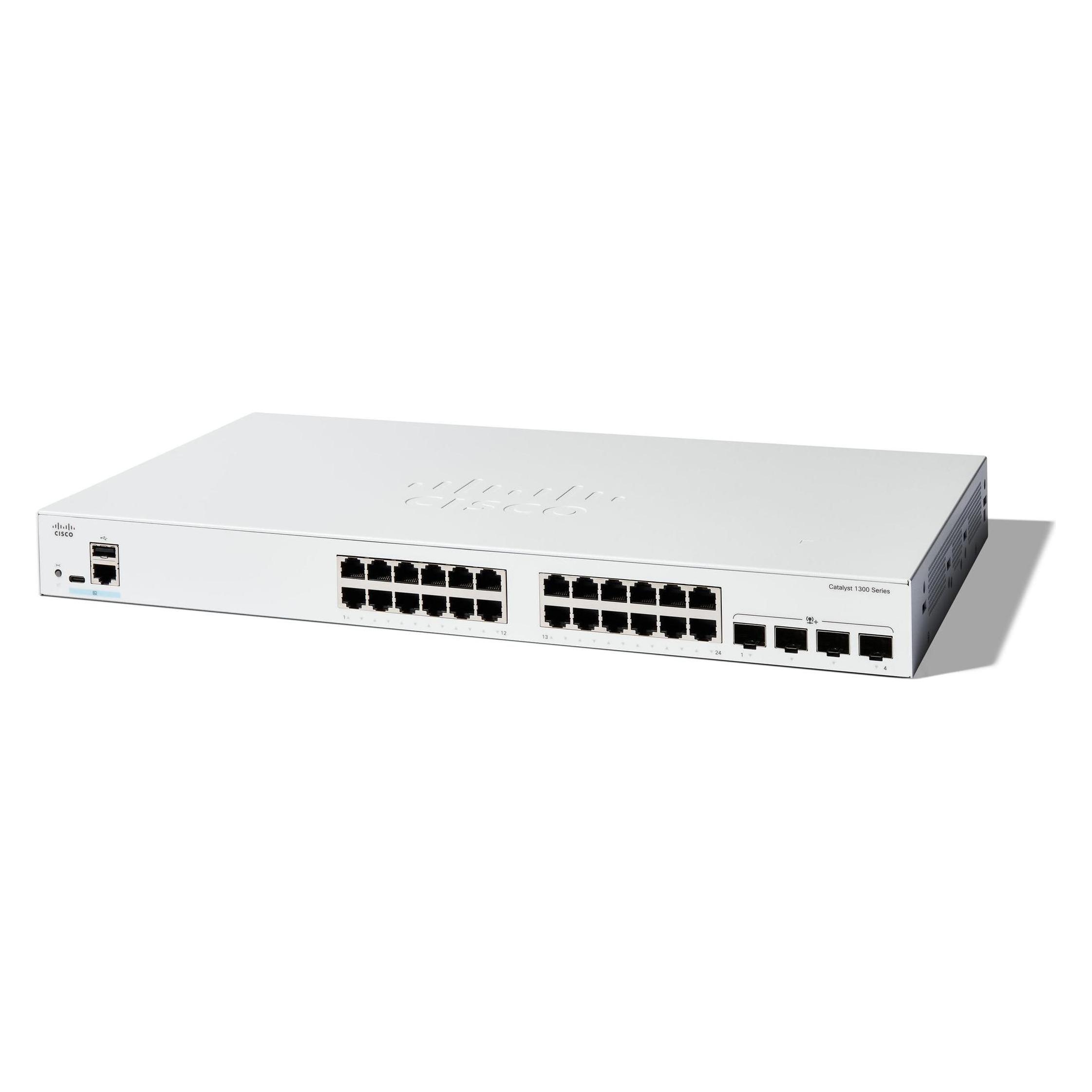 Cisco CATALYST 1300 24-PORT GE FULL (28 Ports) (C1300-24FP-4X)