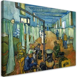 WANDBILD krankenhaus in arles v. van Gogh