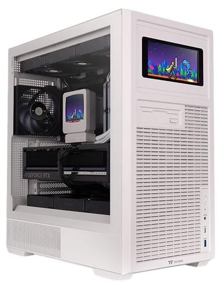 Thermaltake Retro 360 TG Midi-tower Behuizing Beige