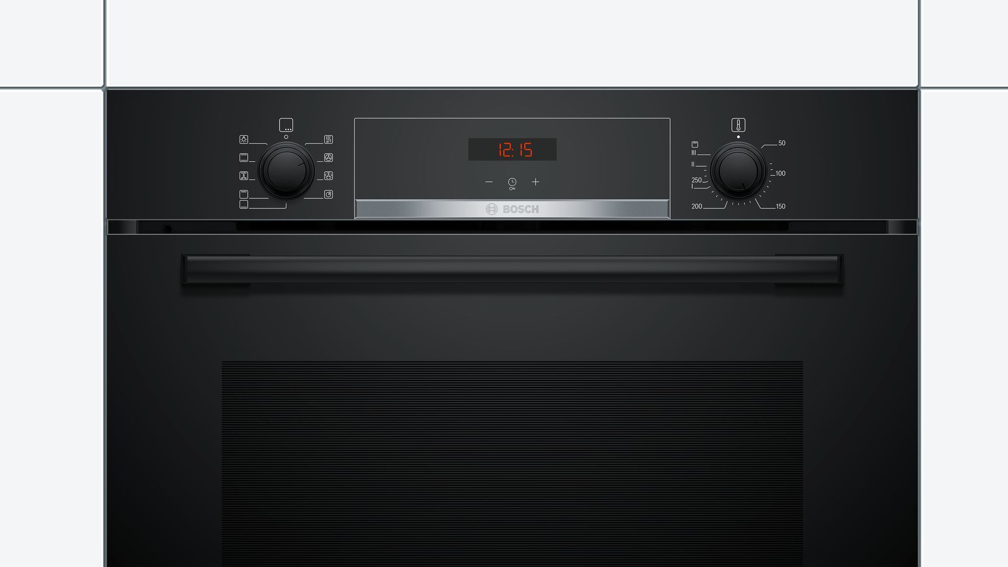 Bosch Serie 4 HBA534EB0, Medium, Elektrischer Ofen, 71 l, 71 l, 50 - 275 °C, 275 °C