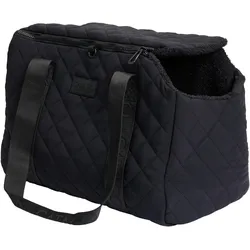 Catago quilted hundetaske sort (Hund), Tiertransport