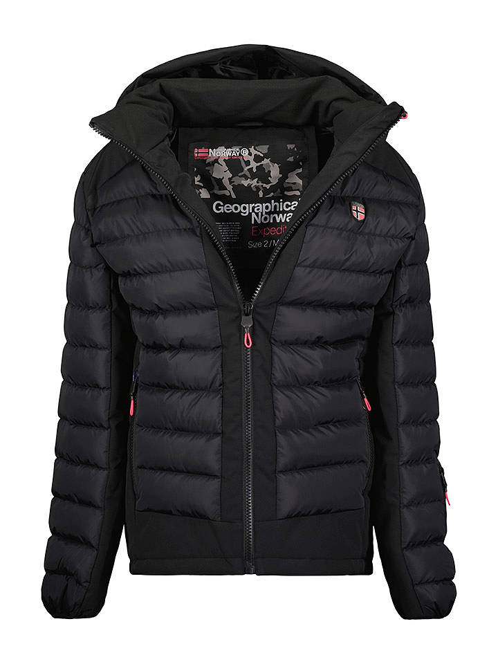 Geographical Norway Steppjacke "Aurelien" in Schwarz - L