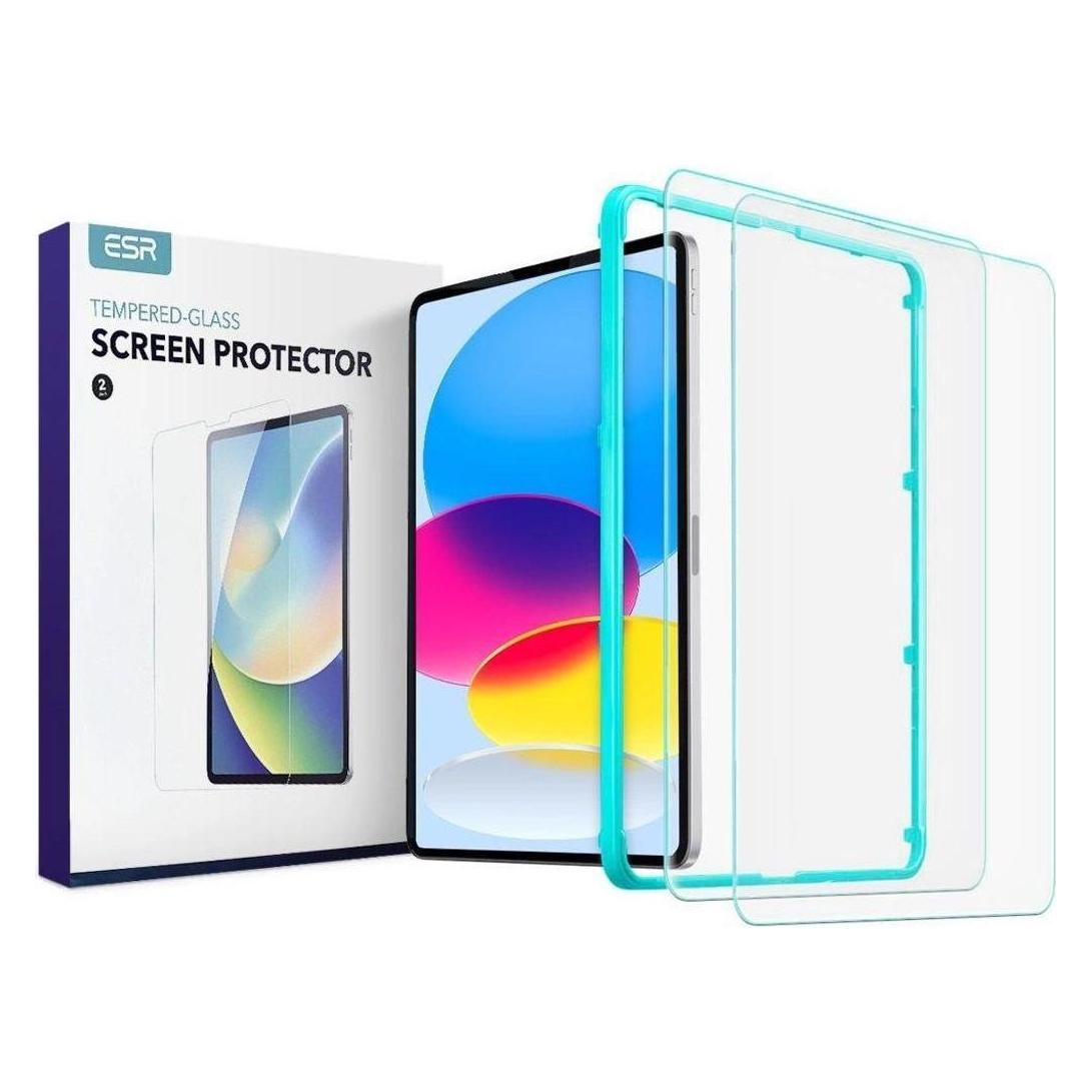 ESR TEMPERED GLASS TEMPERED GLASS 2-PACK IPAD 10.9 2022 CLEAR (2 Stk., Apple iPad 2022 (10. Gen)) (21979-0)