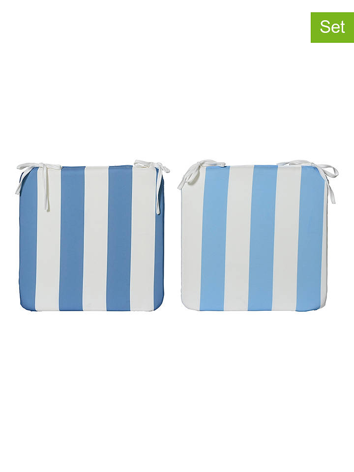 Kaeming 2er-Set: Outdoor-Stuhlkissen - (L)40 x (B)40 cm (Überraschungsprodukt) - onesize