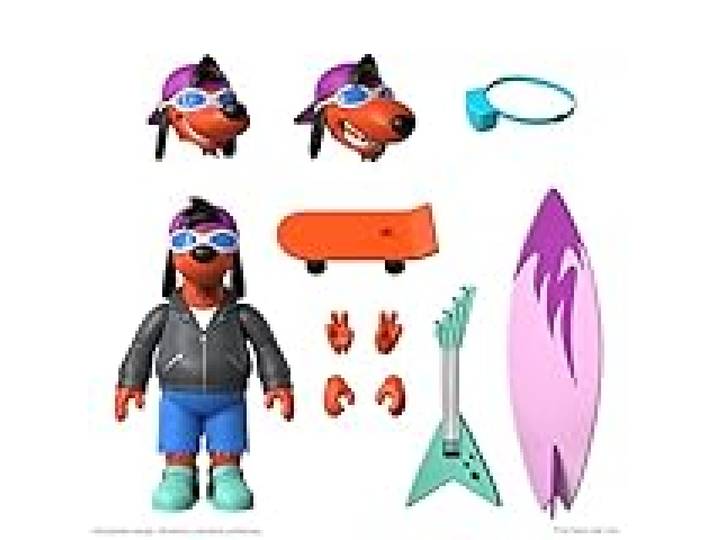 SUPER7 Ultimates The Simpsons Poochie 7-inch Action Figure