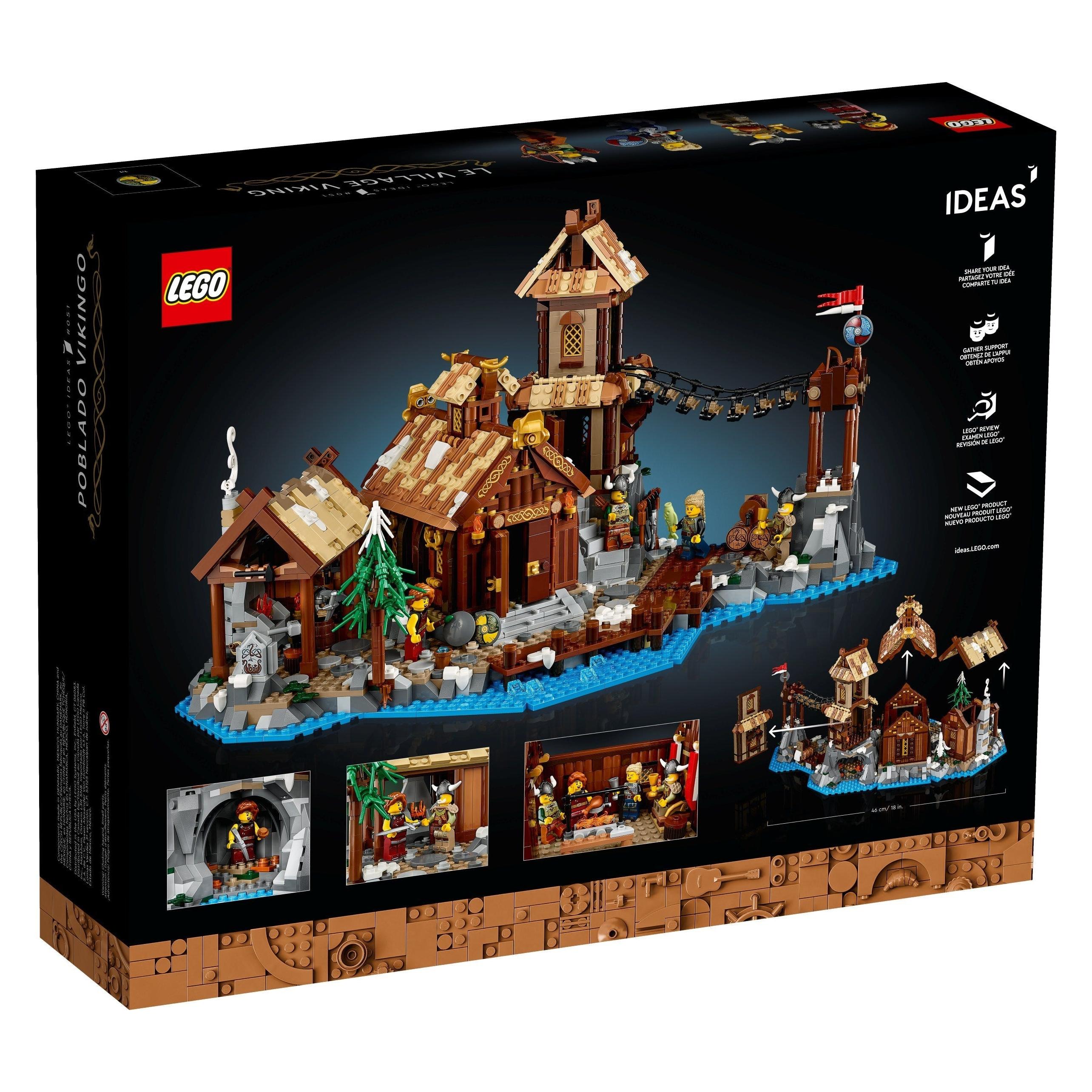 LEGO Wikingerdorf (21343, LEGO Ideas, LEGO Seltene Sets) (21343)