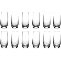ECHTWERK Wasser-Gläser 12er Set ca. 340 ml (Mailbox mit Sticker)