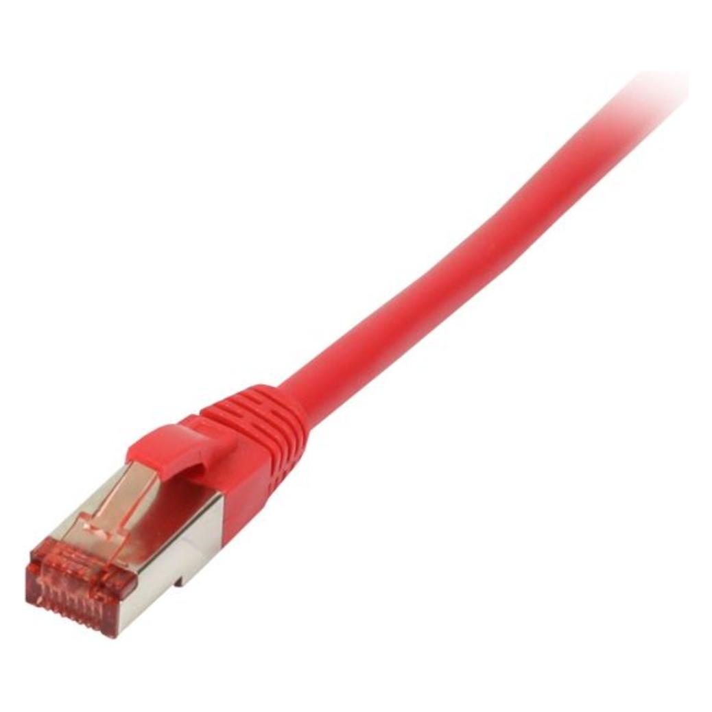 Synergy 21 Patchkabel RJ45 CAT6 250Mhz 0.15m rot S-STP S/FTP TPE Superflex - Digital/Daten - Netzwer (S/FTP, CAT6, 0.15 m) (S216689)