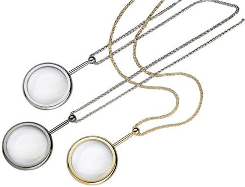 Eschenbach 21361 Schmucklupe Vergrößerungsfaktor: 3.5 x Linsengröße: (Ø) 40mm Gold