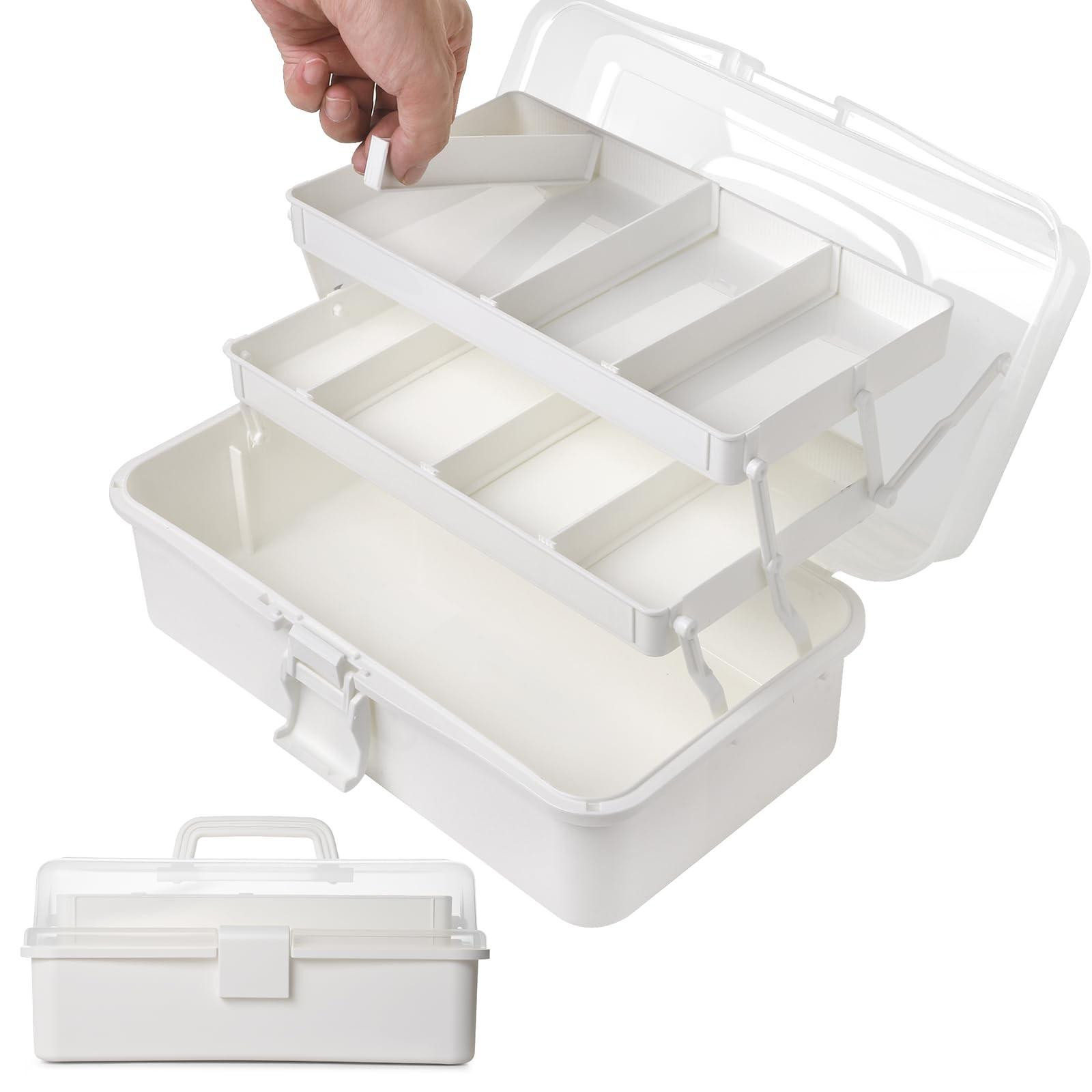 Solidchoice Multifunctionele Opbergdoos met 3 Lagen van Plastic