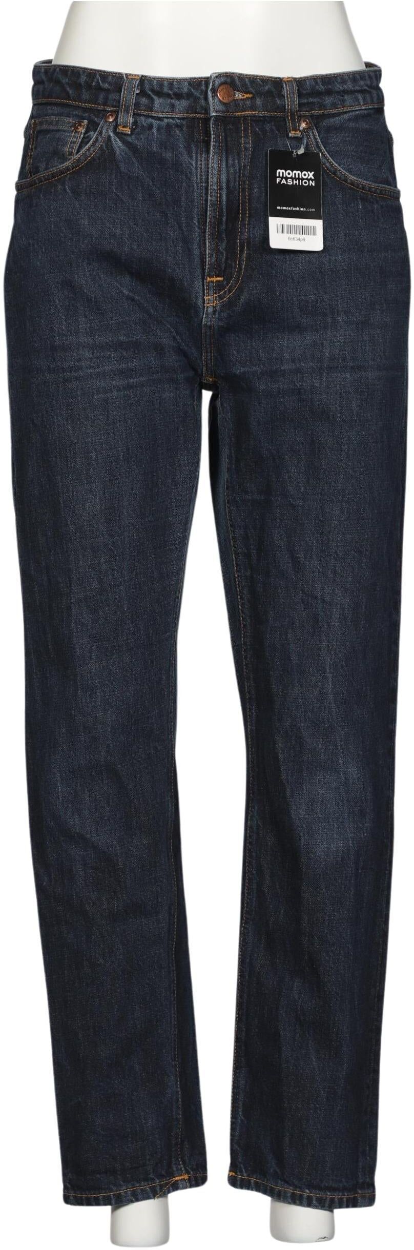 Nudie Jeans Damen Jeans, Marineblau, Gr. W31, Baumwolle - Second Hand