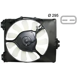 Lüfter Motorkühlung MAHLE CFF 390 000S für Fiat Sedici