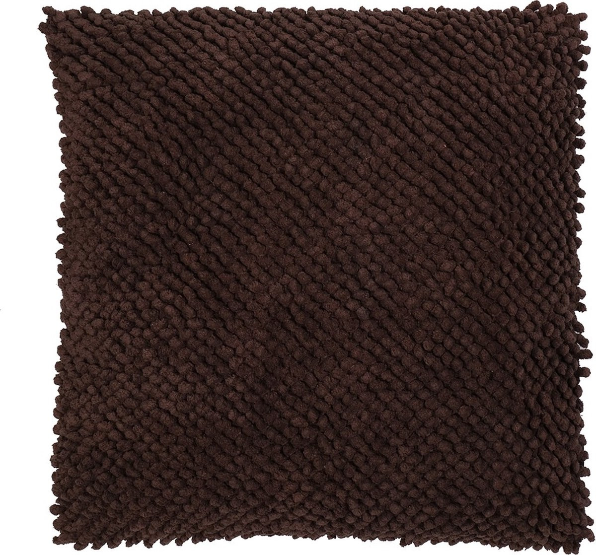 Mars & More Jumbo Dots kussen bruin 45 x 45 cm