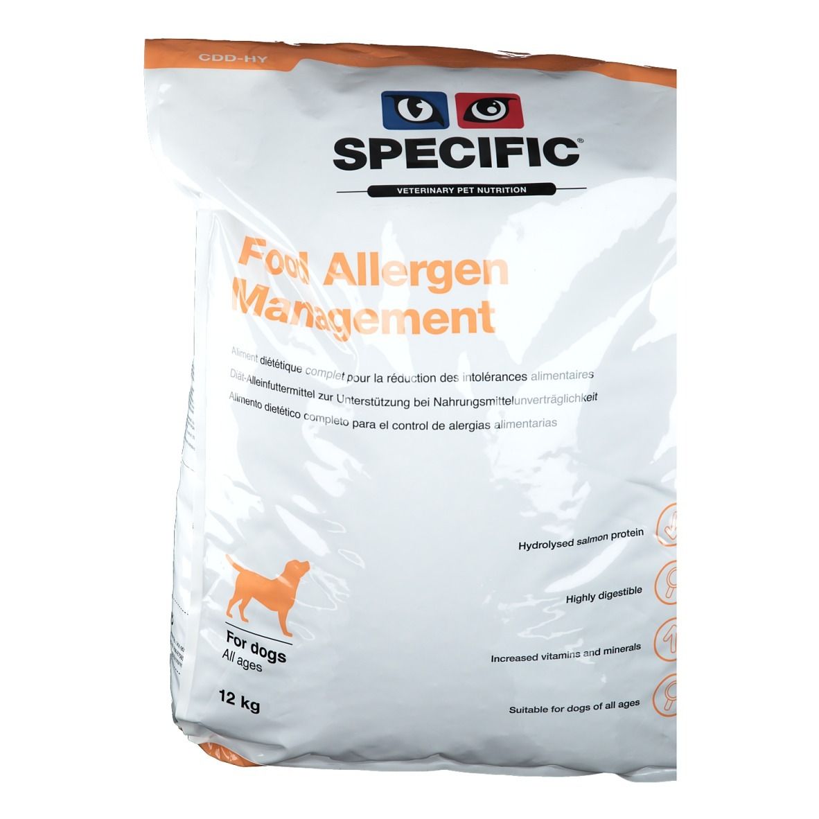 Specific Cdd-Hy Food Allergy Management 12kg 12 kg Pellets