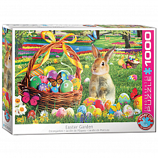 eurographics Puzzle - Ostergarten - 1000 Teile 301135