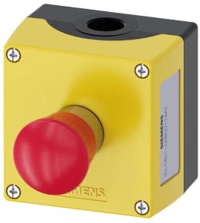 Siemens Boîtier Commandes 22 mm rond 3SU1851-0NB00-2AA2 (3SU18510NB002AA2)