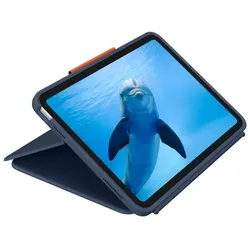 Logitech Rugged Combo 4 Touch QWERTZ Deutsch Smart Connector Blau