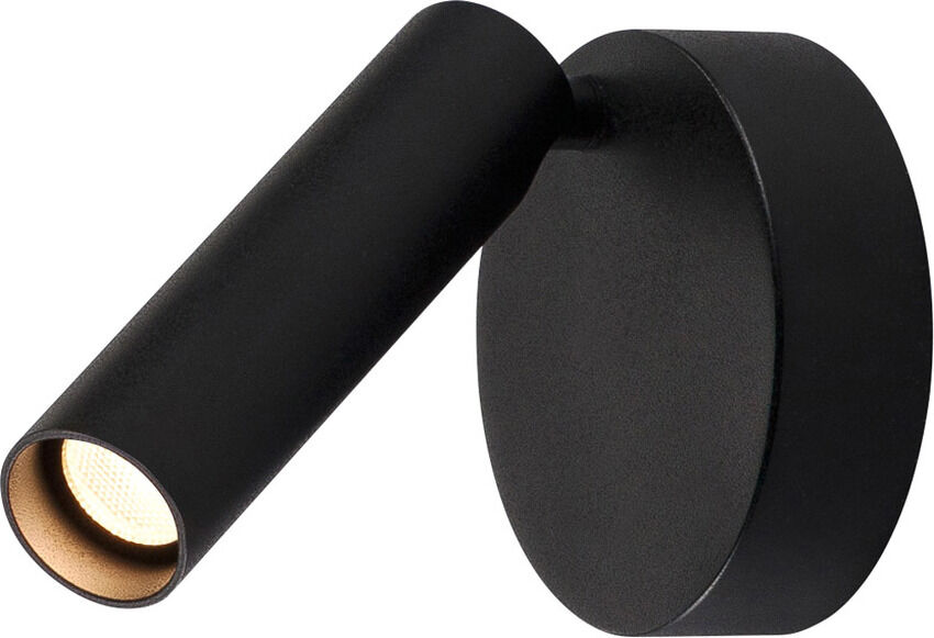 Slv Karpo Wand- Und Deckenleuchte, Led, 3000k, Schwarz, 7,5w - Wand- Und Deckenleuchten