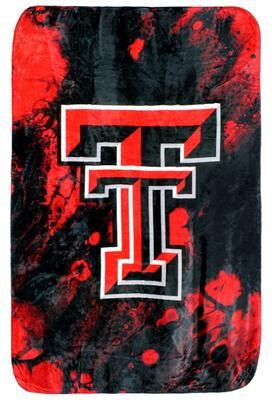 College Covers Texas Tech Red Raiders Sublimated Soft Throw Blanket