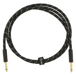 Fender Kabel Deluxe 1,5m black tweed (1.50 m), Audiokabel