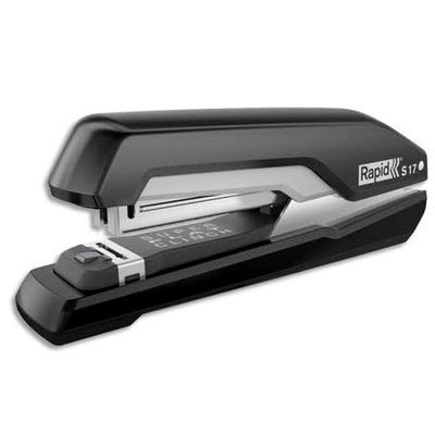 Rapid Heftgerät Supreme S17 Metall 30 Blatt schwarz/grau