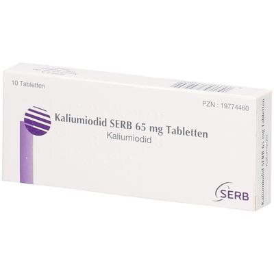 Kaliumiodid Serb 65 mg Tabletten 10 St