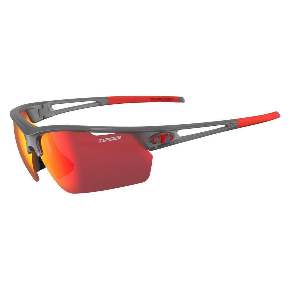 Tifosi Okulary NAVAR FC satin vapor (1 szkło Smoke Red Mirror 15% transmisji światła) (Blue Satin) (69534361)