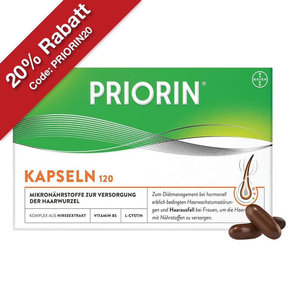 Bayer Vital GmbH Priorin Kapseln bei Haarausfall 04002065
