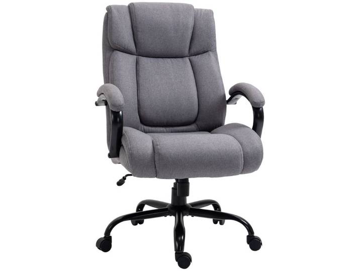 Fauteuil bureau - MINIMAL - MINIMAL - Assise large 62 cm - Rembourrage 14 cm - Hauteur réglable 110-118 cm