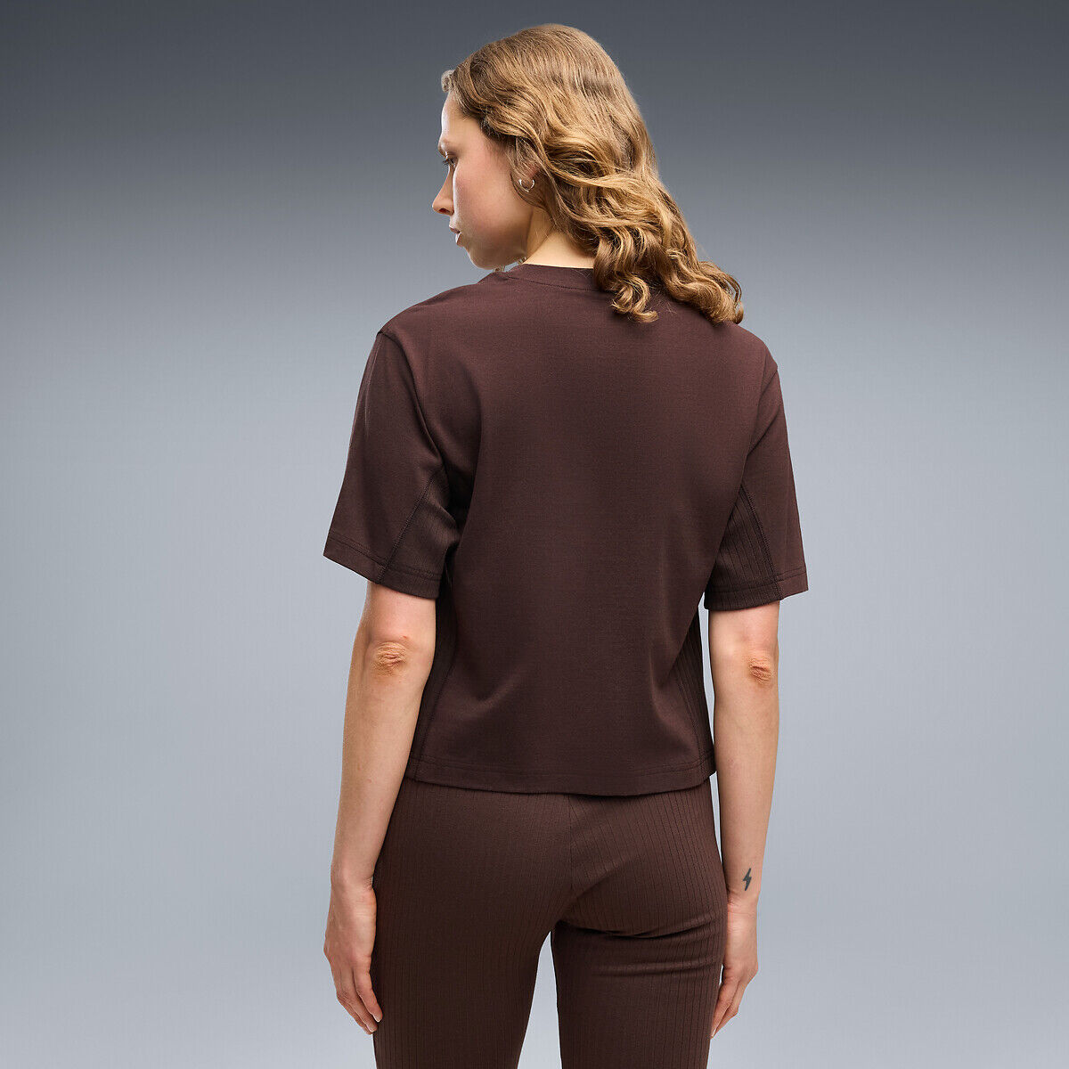 PUMA Tee shirt col rond manches courtes