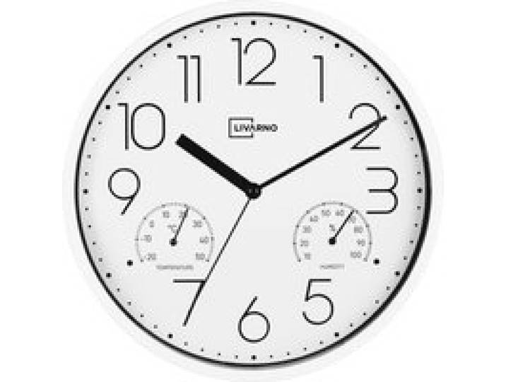 LIVARNO® Horloge murale avec thermomètre et hygromètre (blanc)