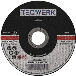 Tecwerk, Sägeblatt, Trennscheibe