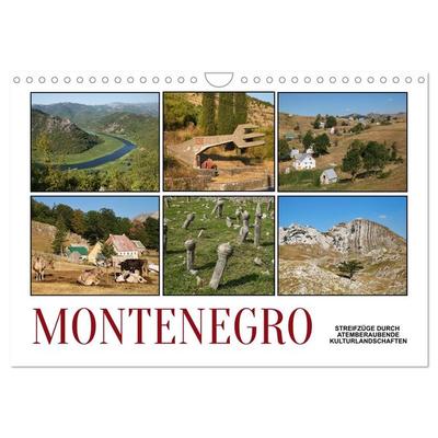 Montenegro - Streifzüge durch atemberaubende Kulturlandschaften (Wandkalender 2026 DIN A4 quer), CALVENDO Monatskalender