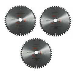 Metabo Kreissägeblatt Sägeblatt 254 mm Z48 5°Neg. 3 Stück für Bosch GCM GTS