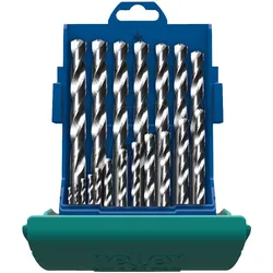BOHRERSATZ ES-19 - Edelstahlbohrersatz, HSS-Cobalt, 19 Stück
