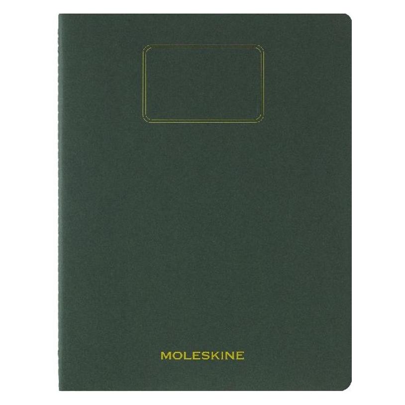 Moleskine Student Cahier XXL li M.Grün (XXL, Liniert, Weicher Einband) (CHSTU71K15)